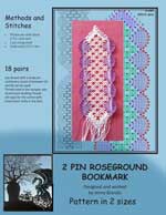 the 2 pin roseground bookmark