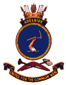 HMAS Adelaide Tampion