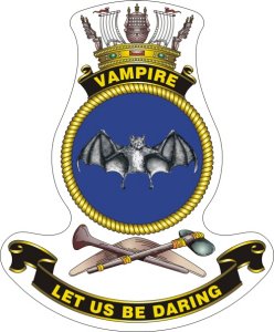 HMAS Vampire Tampion
